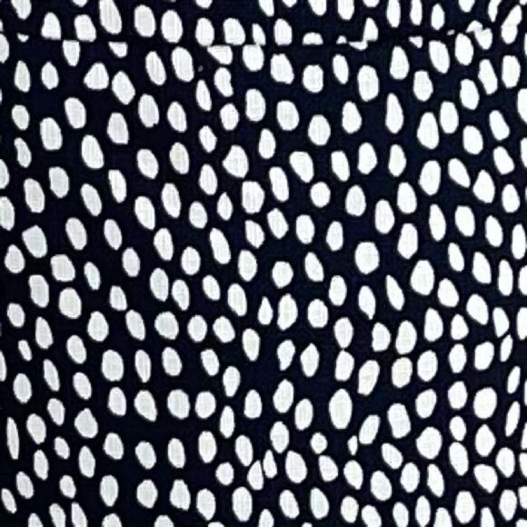 J Crew Black White Polka Dot Fitted 100% Cotton Career Office Dress NWOT Size 4 - Picture 9 of 15